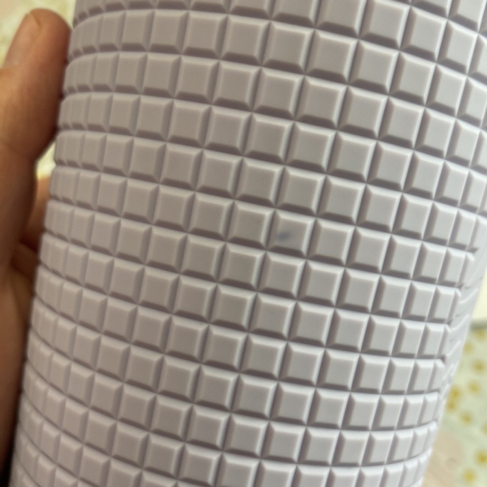 Starbucks lilac Venti grid NWT